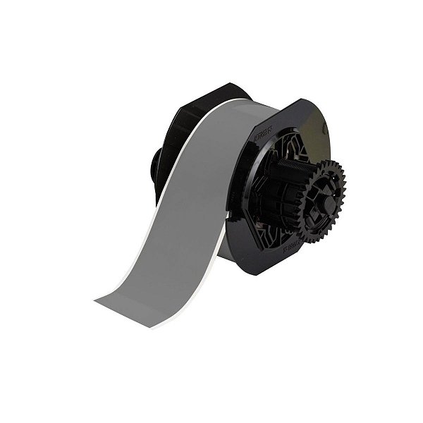 ETIQUETA DE VINIL B595 DE 2.250"X100' CINZA(57,15MMX30,48M)