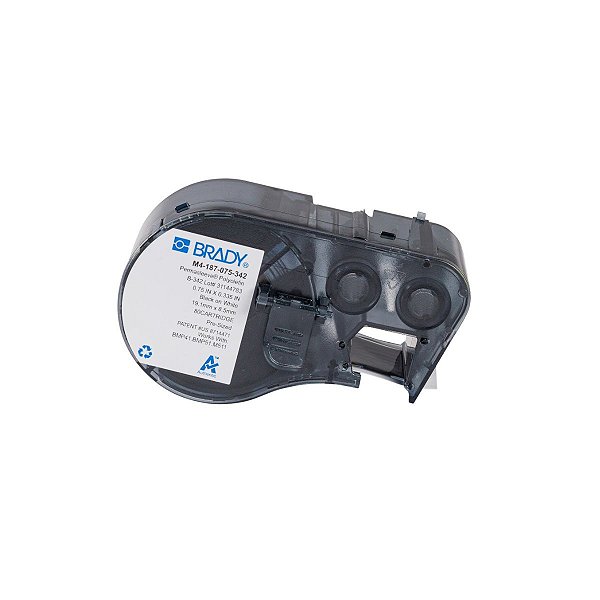 ETIQUETA M41/51/M511 B342 PERMASLEEVE 0.439'X0.750' PRETO NO