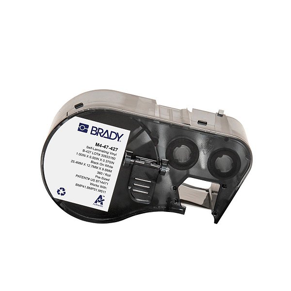 ETIQUETA M41/51/M511 B427 VINIL AUTOLAMINADO 0.500'X1.000'X0