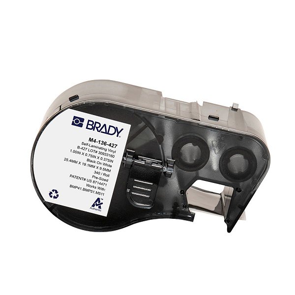 ETIQUETA M41/51/M511 B427 VINIL AUTOLAMINADO 0.750'X1.000'X0