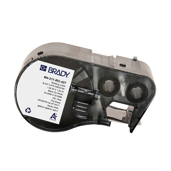 ETIQUETA M41/51/M511 B427 VINIL AUTOLAMINADO ROTATIVO 1.7'X1