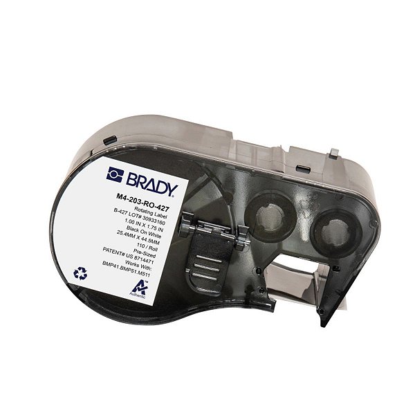 ETIQUETA M41/51/M511 B427 VINIL AUTOLAMINADO ROTATIVO 2.45'X