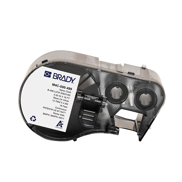 ETIQUETA M41/51/M511 B499 NYLON 0.500'X 16'(12.7MM X 4.9M) P