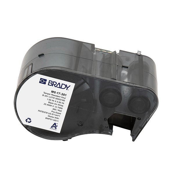 ETIQUETA M51/M511 B351 VINIL BRANCO 1'X0.50' M5-17-351 - BRA