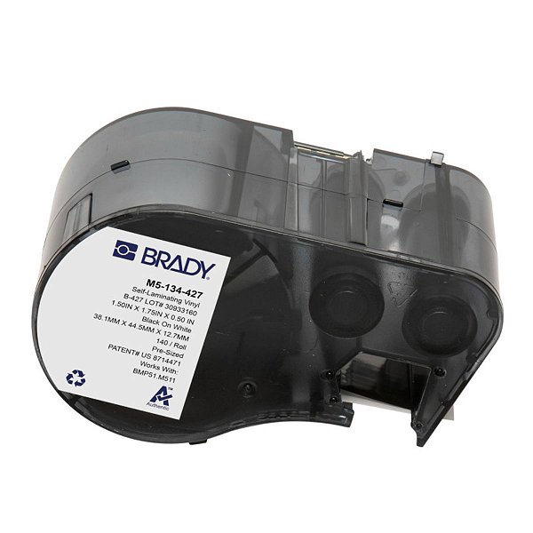 ETIQUETA M51/M511 B427 AUTOLAMINADO BRANCO 1.5'X1.75'X0.5' M