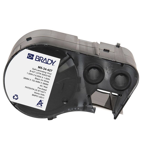 ETIQUETA M51/M511 B427 AUTOLAMINADO BRANCO 1.5'X6'X1.5' M5-3