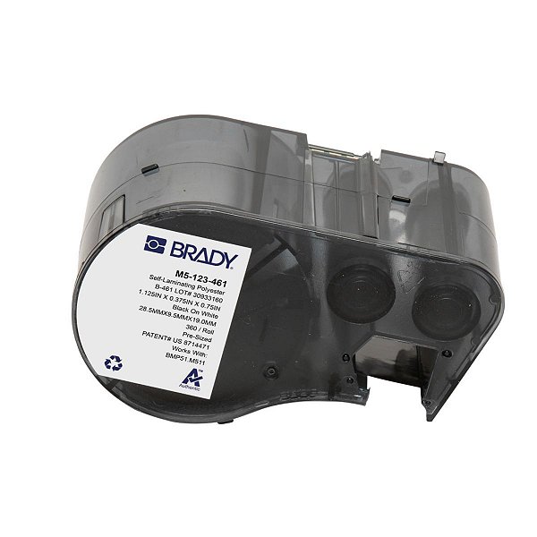 ETIQUETA M51/M511 B461 AUTOLAMINADO BRANCO 1.125'X0.375' M5-