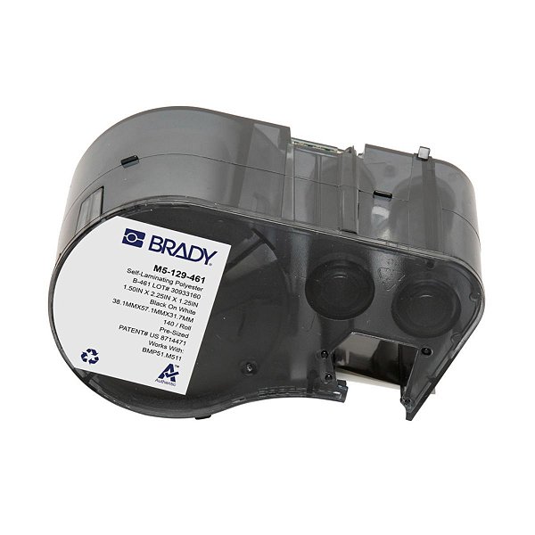 ETIQUETA M51/M511 B461 AUTOLAMINADO BRANCO 25' X 1.050' M5-1