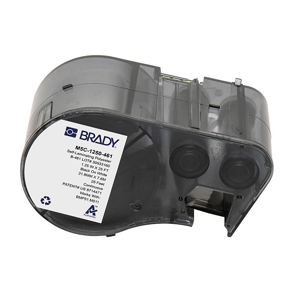 ETIQUETA M51/M511 B461 AUTOLAMINADO BRANCO 25' X 1.250' M5C-