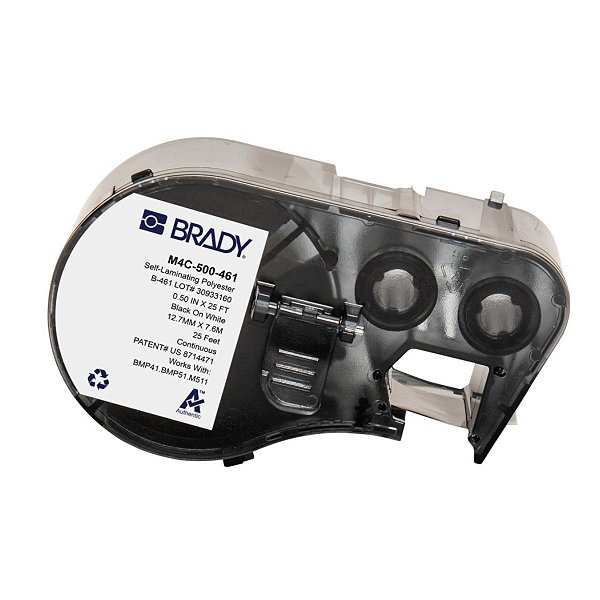 ETIQUETA M51/M511 B481 POL STAINERBONDZ BRANCO 0.9'X0.375' M