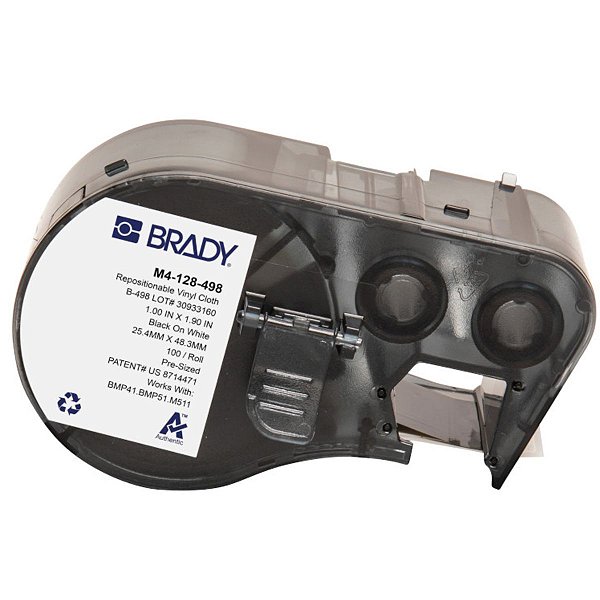 ETIQUETA M51/M511 B498 VINIL REPOSICIONÁVEL 0.750' X 0.500'