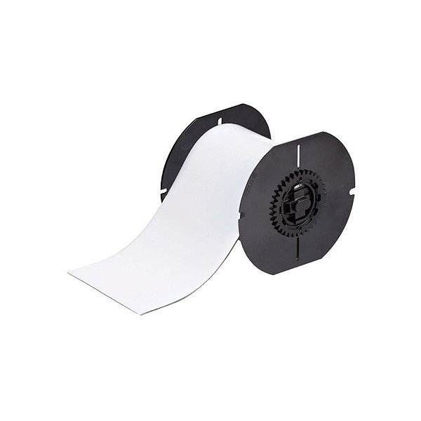 ETIQUETA MAGNÉTICA DE 4.250"X25' BRANCA B30C-4250-509-WT BRA
