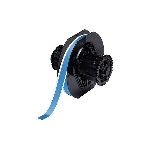 ETIQUETA POLIÉSTER DE 0.5"X100' AZUL CLARO (12,7MMX30,48M) B
