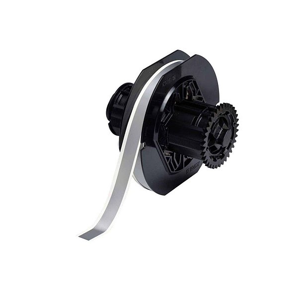 ETIQUETA POLIÉSTER DE 0.5"X100' CINZA(12,7MMX30,48M) B30C-50