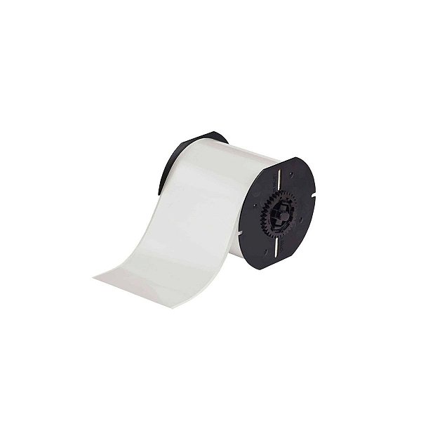 ETIQUETA POLIÉSTER DE 4"X100' TRANSPARENTE(101,6MMX30,48M) B