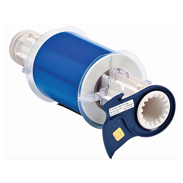 ETIQUETA POWERMARK BBP85 VINIL AZUL 100MM R.13541 - BRADY