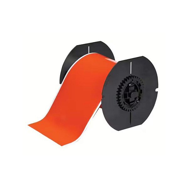 ETIQUETA REFLETIVA B584 DE 4"X50' LARANJA B30C-4000-584-OR B