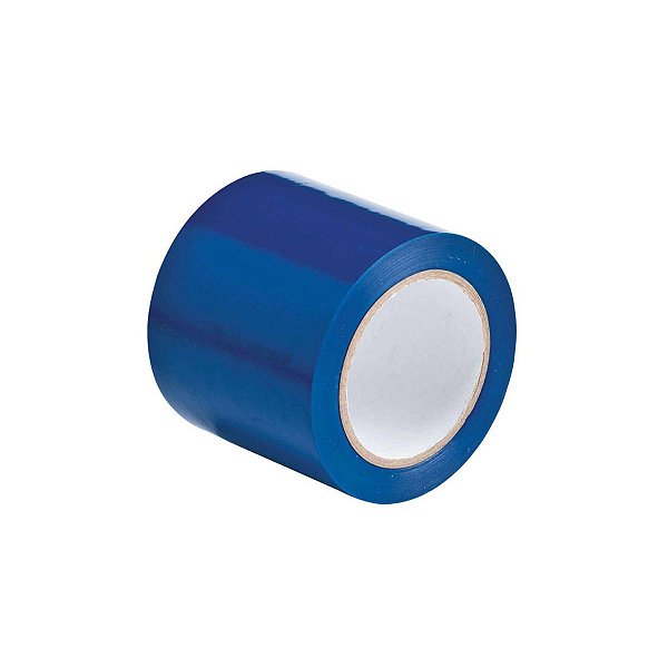 FITA DEMARCADORA DE SOLO EM VINIL 101MM X 32M AZUL (4"X 108'