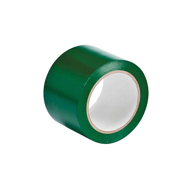 FITA DEMARCADORA DE SOLO EM VINIL 76MM X 32M VERDE (3"X 108'