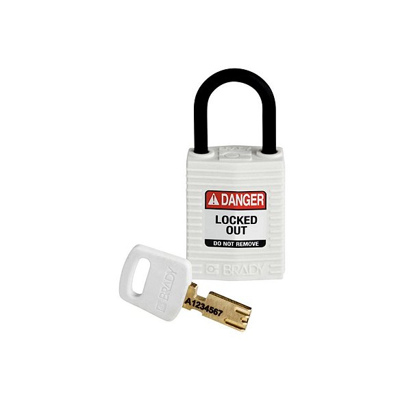 SAFEKEY - CADEADO COMPACTO - BRANCO - SEGREDOS DIFERENCIADOS