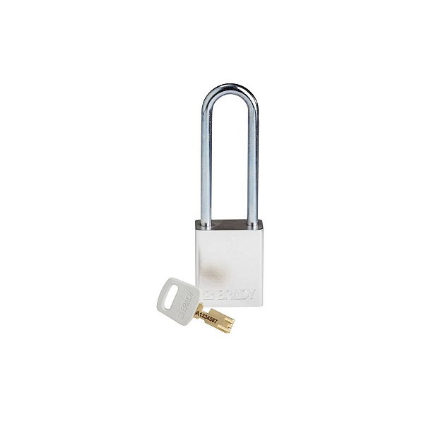 SAFEKEY - CADEADO DE ALUMINIO - 76MM (3") - PRATA - SEGREDOS