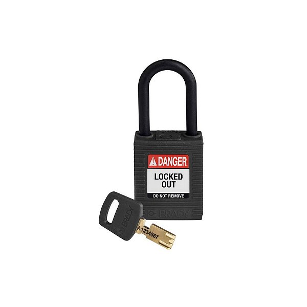 SAFEKEY - CADEADO PLÁSTICO HASTE DE PLÁSTICO - 38MM (1.5") P