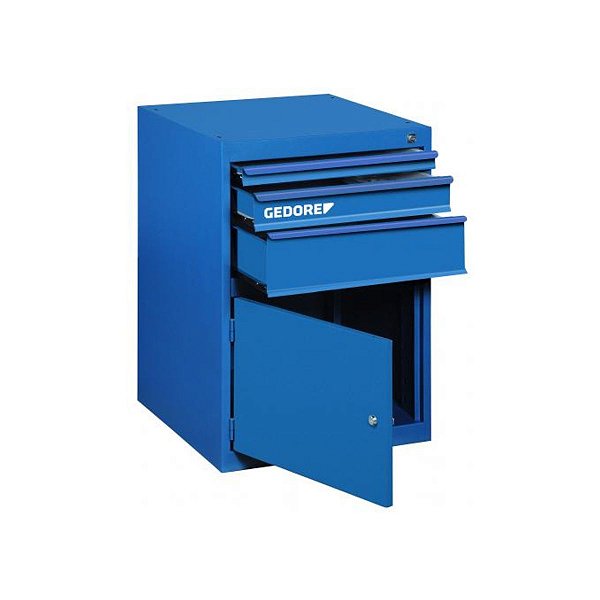 MODULO PARA BANCADA 540X800X595MM C/ 3 GAVETAS E 1 PORTA R.32830 - 007.302 - GEDORE