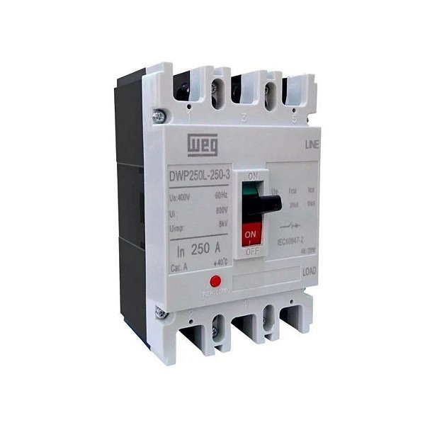 DISJUNTOR CAIXA MOLDADA DWP 20KA TIPOLAR 150A R.DWP250L-150-