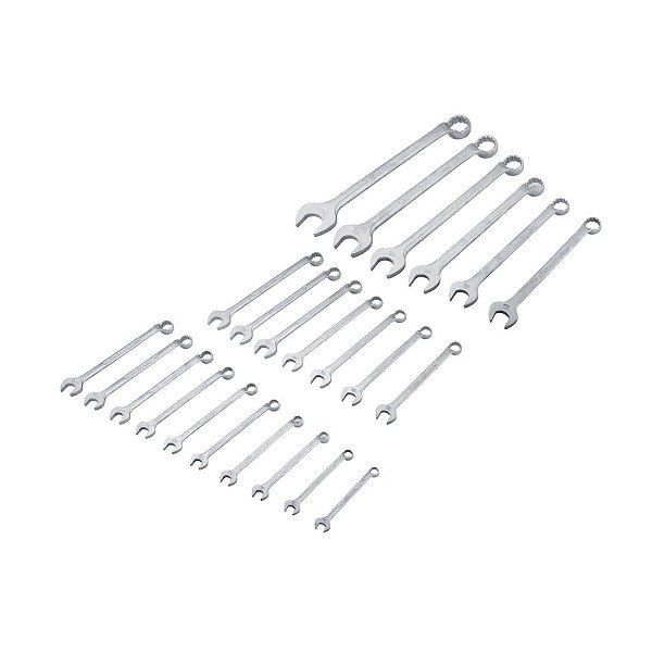 JOGO DE CHAVES COMBINADAS 10 A 50MM R.1B-24M - 002.606 - GED