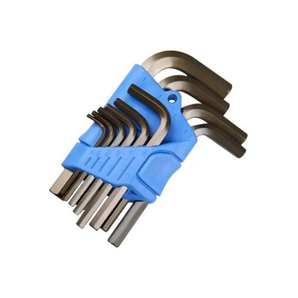 JOGO DE CHAVES L HEXAGONAIS (ALLEN) MM C/ 10 PECAS 42-10M R.