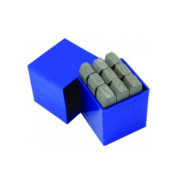 JOGO DE PUNCAO ALGARISMOS 0-9 10MM R.038.411 - GEDORE