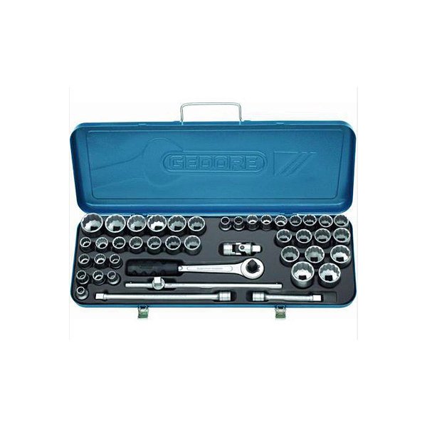 JOGO SOQUETE ESTRIADO ENC.1/2' - 3/8 A 1.1/4' REF.D19PMU-015