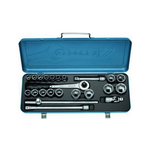 JOGO SOQUETES HEXAGONAIS 1/2" C/ 9 PECAS POL R.IN 19-9P 016.