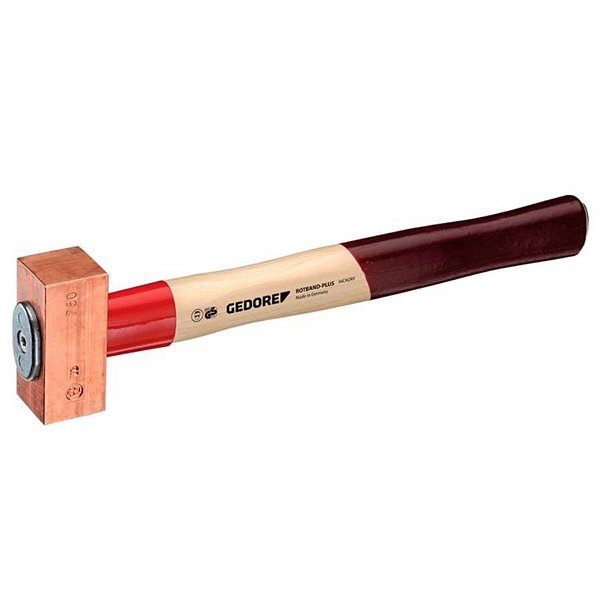 MARRETA DE COBRE ROTBAND-PLUS 1,500KG C/ CABO EM MADEIRA R.6