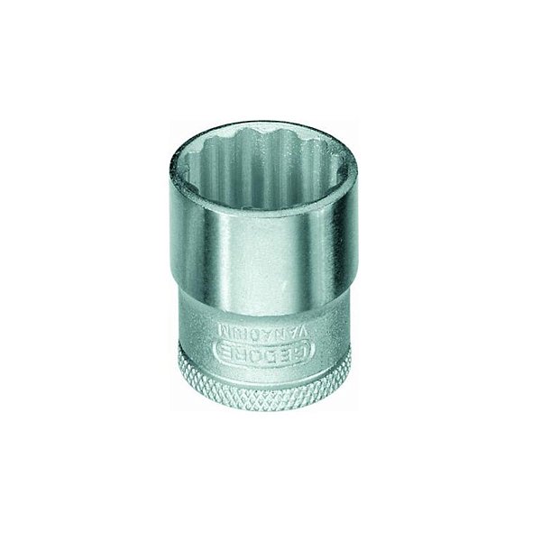 SOQUETE ESTRIADO 3/8" X 1/2" R.D30-1/2" - 014.065 - GEDORE