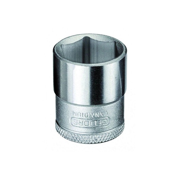 SOQUETE SEXTAVADO 7/16" C/ ENCAIXE 3/8" R.30-7/16" - 014.054