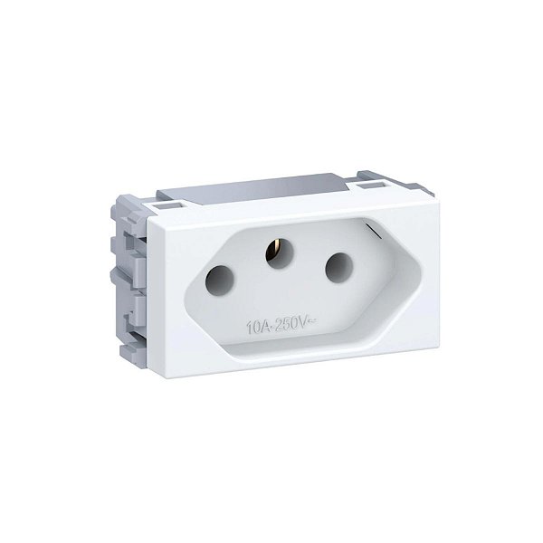 MODULO TOMADA 2P+T 10A 16025496 BRANCO ESATTA - WEG