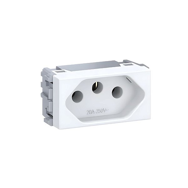 MODULO TOMADA 2P+T 20A 16025508 BRANCO ESATTA - WEG