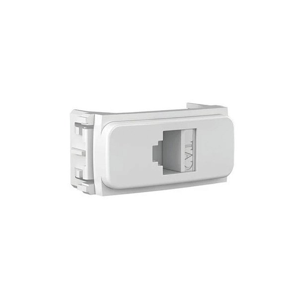 MODULO TOMADA RJ45 CAT 5E 13206662 BRANCO COMPOSE - WEG