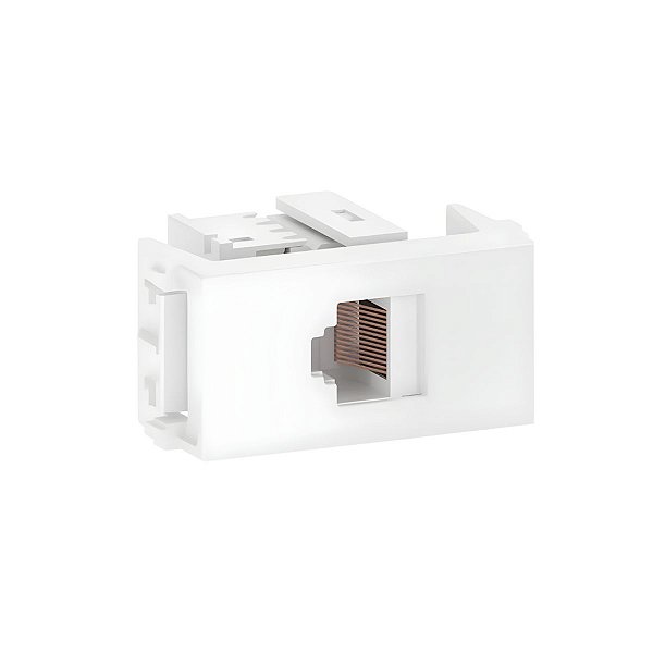 MODULO TOMADA RJ45 CAT6 16026215 BRANCO ESATTA - WEG