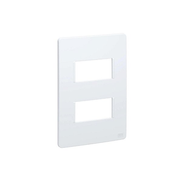 PLACA 4X2 2 POSICOES C/ SUPORTE 16089866 BRANCO ESATTA - WEG