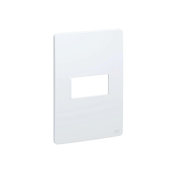 PLACA 4X2 C/ 1 POSICAO 17756491 BRANCO ESATTA - WEG