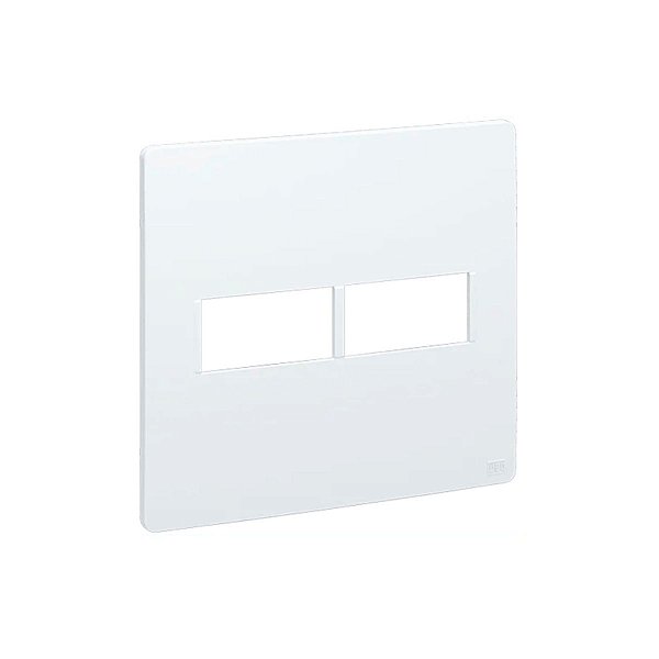 PLACA 4X4 C/ 2 POSICOES 1+1 17756495 BRANCO ESATTA - WEG