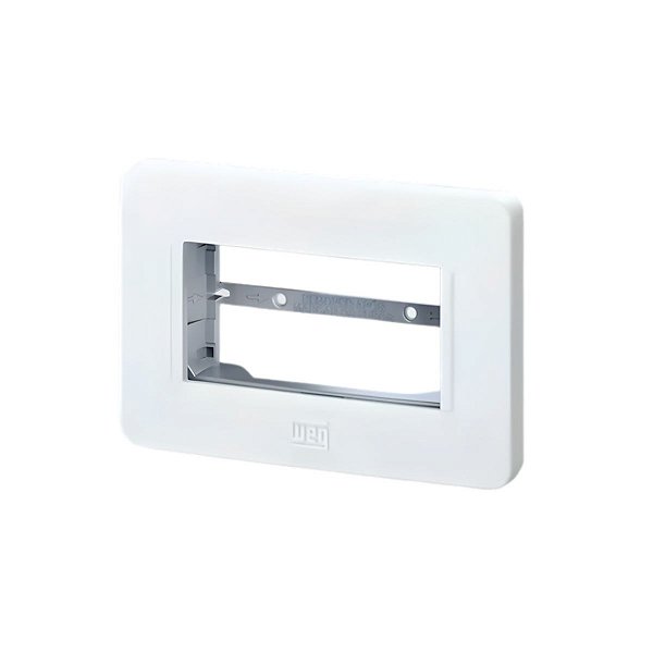 PLACA DE EMBUTIR MOVEIS E PEDRAS 2X35MM P/ 1 MODULO 16819015