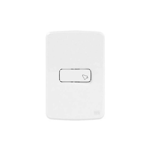 PULSADOR PARA CAMPAINHA 10A C/ PLACA E SUPORTE 4X2 13272694