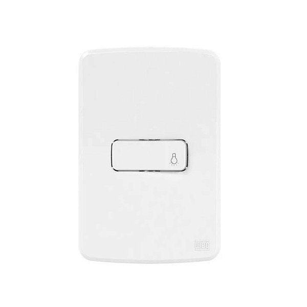 PULSADOR PARA MINUTERIA 10A C/ PLACA E SUPORTE 4X2 13272695