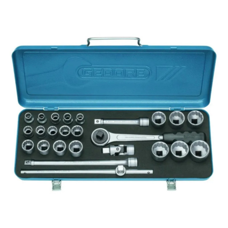 JOGO SOQUETE ESTRIADO ENC.1/2 - 1/4 A 1.1/4REF.D19KPU-015.55