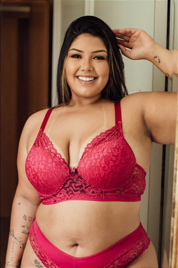 CONJUNTO MEIA ALÇA ALONGADA HELÔ PLUS SIZE