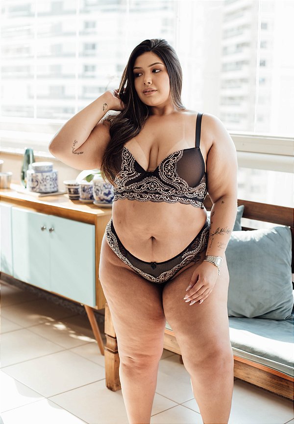 CONJUNTO PLUS- SIZE CLARA