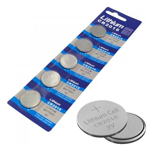 Bateria CR2016 botão